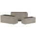 Plantenbak Home ESPRIT Beige Magnesium 74,5 x 37,5 x 37,5 cm