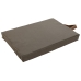 Floor cushion Home ESPRIT Brązowy Bawełna Poliester 40 x 25 x 4 cm