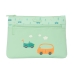 Astuccio Scuola Safta Coches Macchine Verde 23 x 16 x 3 cm