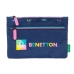 Penar Școlar Benetton Cool Bleumarin 23 x 16 x 3 cm