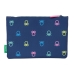 Bolsa Escolar Benetton Cool Azul Marinho 23 x 16 x 3 cm