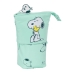 Astuccio Portapenne Snoopy Groovy Verde 8 x 19 x 6 cm