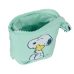 Astuccio Portapenne Snoopy Groovy Verde 8 x 19 x 6 cm