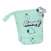 Astuccio Portapenne Snoopy Groovy Verde 8 x 19 x 6 cm