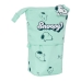 Astuccio Portapenne Snoopy Groovy Verde 8 x 19 x 6 cm