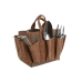 Werkzeughalter Home ESPRIT Handtasche Garten Braun 47 x 18 x 27 cm