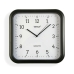 Wall Clock Versa Black Plastic Quartz 3,5 x 28,5 x 29,5 cm