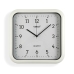 Horloge Murale Versa Blanc Plastique Quartz 3,5 x 28,5 x 29,5 cm