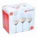 Set of wine glasses Alpina Gjennomsiktig 370 ml (6 enheter)