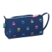 Bolsa Escolar Benetton Cool Azul Marinho 20 x 11 x 8.5 cm