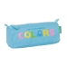 Estuche Escolar Benetton Spring Azul cielo 21 x 8 x 7 cm