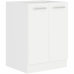 Meuble d'Appoint 60 x 52 x 82 cm Blanc