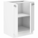 Meuble d'Appoint 60 x 52 x 82 cm Blanc