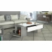 Mesa de Centro Lucky 123 x 42 x 55 cm Blanco