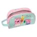 Neceser Escolar Peppa Pig Ice cream Rosa Menta 26 x 16 x 9 cm