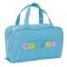 Necessaire per la Scuola Benetton Spring Blu cielo 31 x 14 x 19 cm