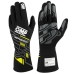 Men's Driving Gloves OMP SPORT Melns/Dzeltens M