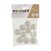 Material para Trabalhos Manuais Pincello DIAM 2.5 CM Bolas poliestireno Ø 2,5 cm Branco 12 Unidades