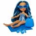 Păpușă bebeluș Rainbow High Swim & Style Doll - Skyler (Blue)