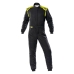 Racer jumpsuit OMP FIRST-S Sort/Gul 54