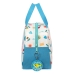 Thermische Snacktas Baby Shark Surfing Blauw Wit 19 x 22 x 14 cm