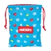 Lancheira Mickey Mouse Clubhouse Fantastic 20 x 25 x 1 cm Saco Azul Vermelho