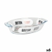 Recipiente de Cozinha Quttin 725 ml Vidro Oval (6 Unidades)