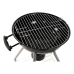 Kolgrill med lock och hjul DKD Home Decor Svart Metall Plast Rektangulär 52,4 x 59 x 91,6 cm