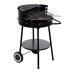 Söegrill Ratastega DKD Home Decor Must Metall Plastmass 59 x 49,5 x 82 cm