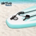 Leash Aktive Negro 20 cm Espiral Paddle Surf