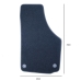 Alfombrilla para Coche OCC Motorsport OCCST0015BL Azul