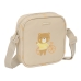 Bolso Bandolera Safta Oso Beige 16 x 18 x 4 cm