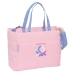 Handtas Benetton Pink Roze 40 x 31 x 17 cm