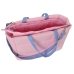 Handtas Benetton Pink Roze 40 x 31 x 17 cm