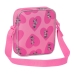 Skulderbag Minnie Mouse Loving Rosa 16 x 18 x 4 cm