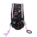 Tredubbel Carry-all Monster High Svart 21 x 8 x 6 cm