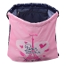 Rugtas met Koordjes Safta Paris Roze Marineblauw 35 x 40 x 1 cm