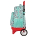 Cartable à roulettes Hello Kitty Sea lovers Turquoise 33 X 45 X 22 cm