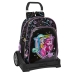 Mochila Escolar com Rodas Monster High Preto 33 x 42 x 14 cm