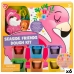 Plasticine Spel PlayGo Seaside Friends (6 Stuks)