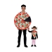 Verkleidung für Erwachsene My Other Me Pizza Stück Pizza Einheitsgröße (2 Stücke)