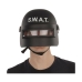 Casque My Other Me 59 cm Policier Swat