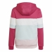 Camisola com Capuz Menina Adidas Colorblock