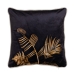 Kussen Zwart Gouden Polyester 45 x 45 cm