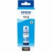 Чернила для зарядки картриджей Epson Ecotank 114 70 ml