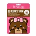 Maska na tvár The Crème Shop Be Bouncy, Skin! Bear (25 g)