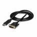 Adapter DisplayPort do DVI Startech DP2DVIMM6            (1,8 m) Czarny 1.8 m