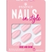 Falske negle Essence Nails In Style 12 Dele Nº 14-rose and shine