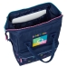 Sacoche pour Portable Benetton Cool Blue marine 27 x 40 x 19 cm