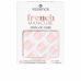 Kunstnagels Essence French Zelfklevend Herbruikbaar Nº 01 Classic french (12 Stuks)